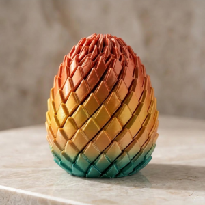 Silky Smooth Kinetic Dragon Sculpture: A Satisfying Anti-Anxiety Desk Gadget